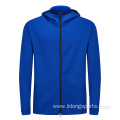 men women polyester hooded sport running jacket